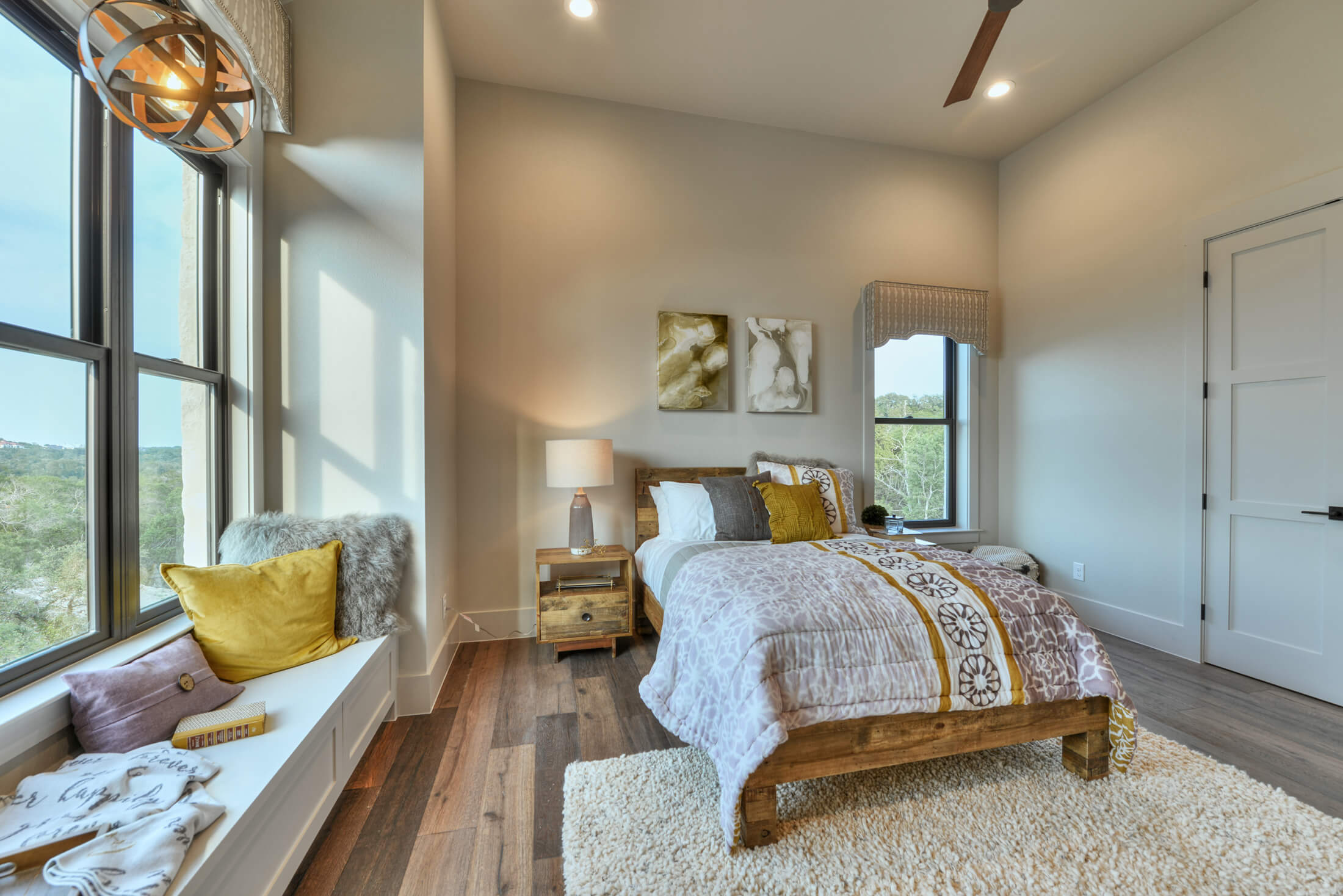 Modern transitional home by UrbanLUX Builders