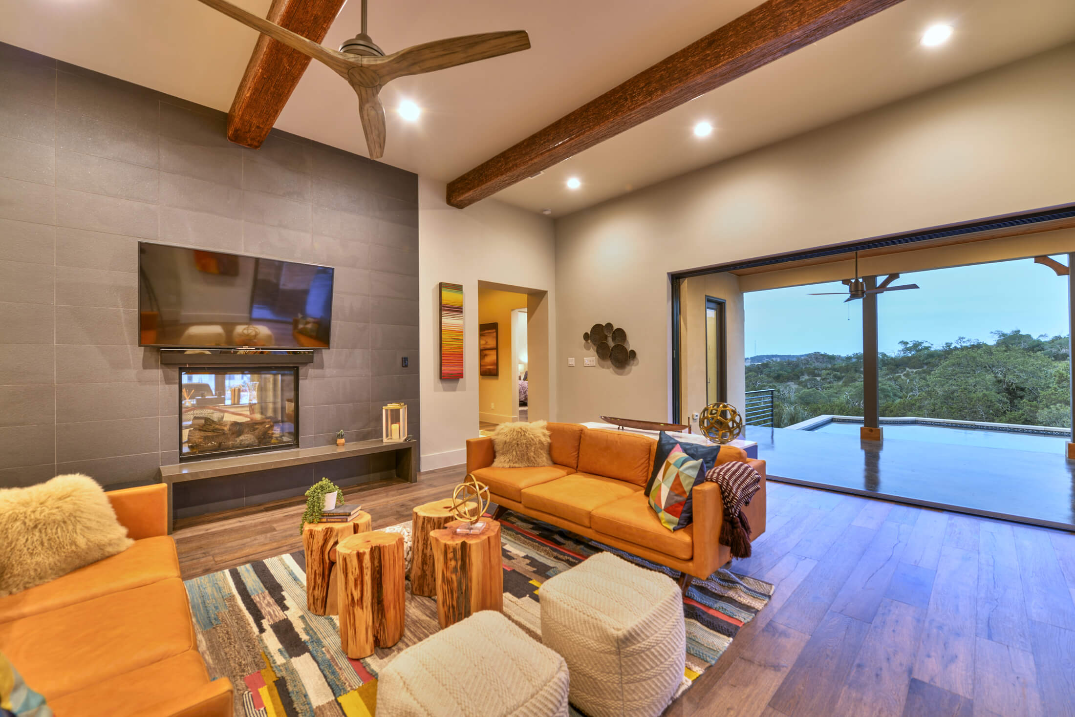 Energy efficient custom built home in San Antonio