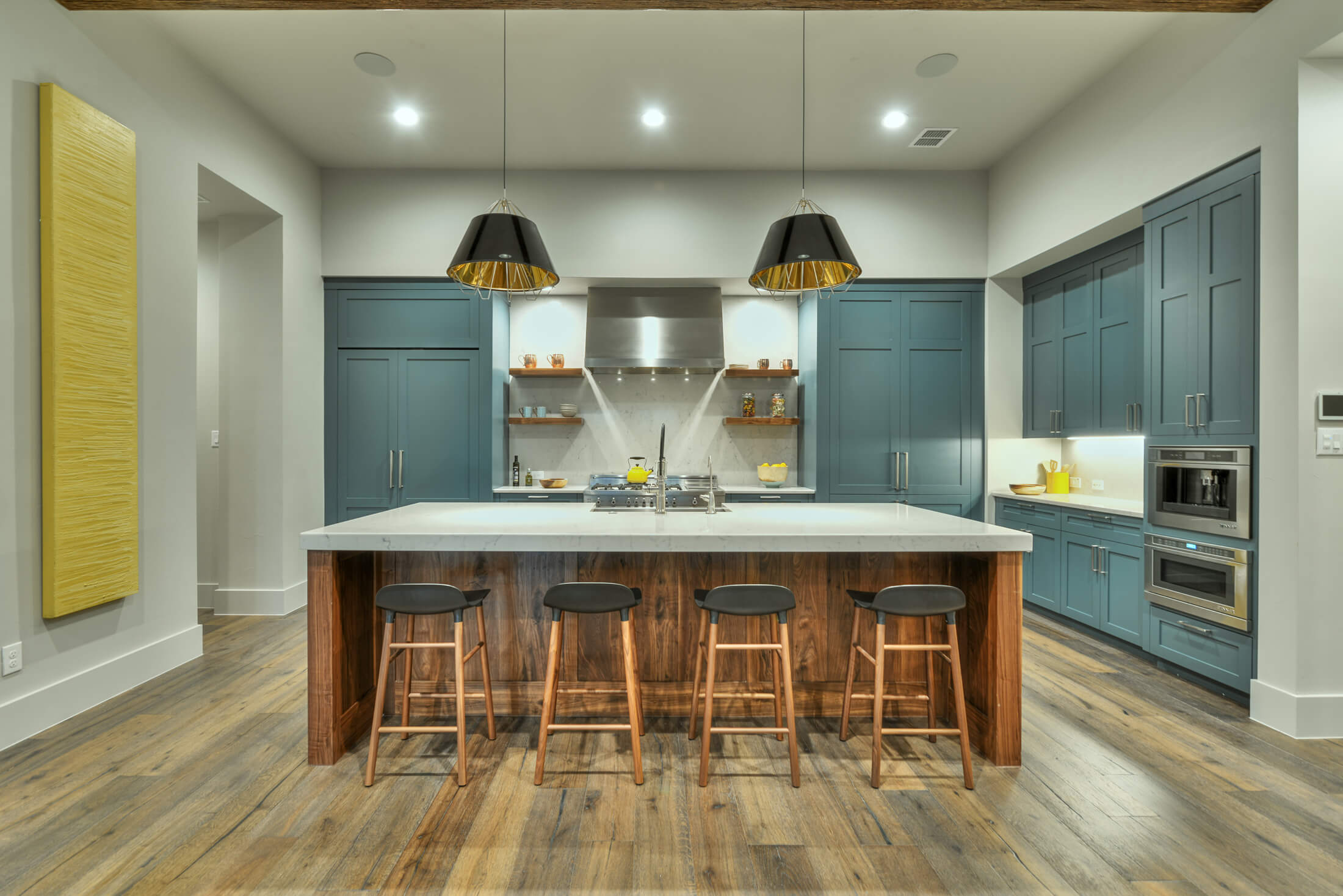 Custom home with covered outdoor living